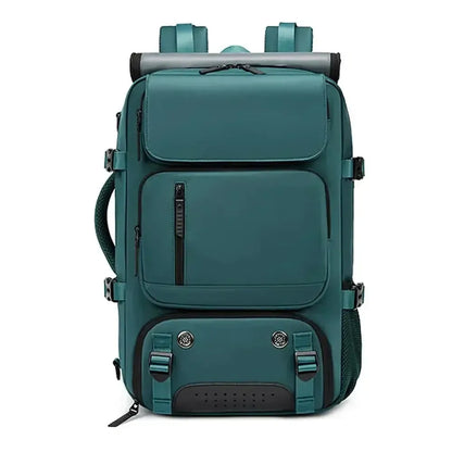 Lukarex – Large Waterproof Travel Backpack with USB Charging Port