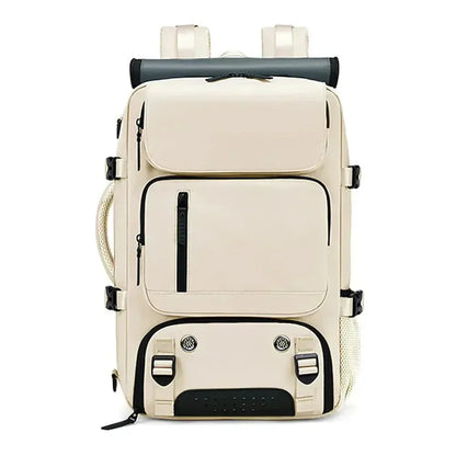 Lukarex – Large Waterproof Travel Backpack with USB Charging Port